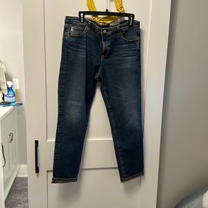 AG jeans darker wash sz 33R. Prima ankle.